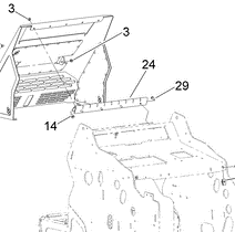 hood hinge part number 140-1830