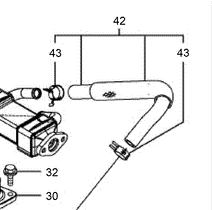 127-3811 - Reference Number 42 - Pipe