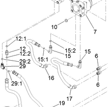 107-3632 - Reference Number 16 - Hydraulic Hose