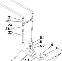 95-3664 - Reference Number 22 - Hydraulic Hose