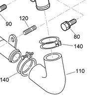 112-2836 - Reference Number 110 - Water Hose