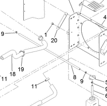 110-6186 - Reference Number 8 - Hose