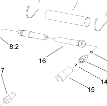 108-5678 - Reference Number 16 - Hydraulic Hose