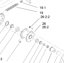 hub part number 100-9989