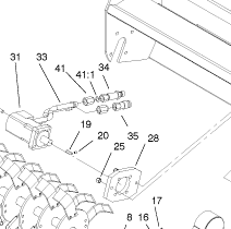 104-6134 - Reference Number 35 - Female Flush Face Coupler