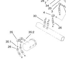 100-1730 - Reference Number 26 - Hydraulic Hose