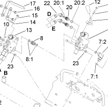 98-4747 - Reference Number 22 - Hydraulic Hose