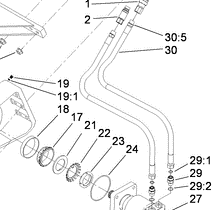 104-1932 - Reference Number 30 - Hydraulic Hose