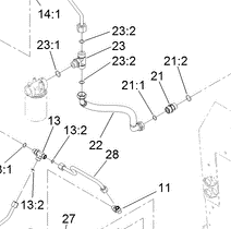 112-2562 - Reference Number 22 - Hydraulic Hose