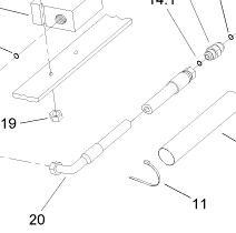 108-5679 - Reference Number 20 - Hydraulic Hose