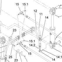 114-1309 - Reference Number 11 - Hydraulic Hose