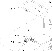 105-7866 - Reference Number 18 - Hydraulic Line