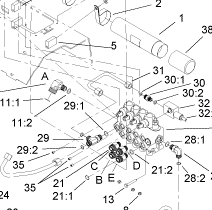 105-7866 - Reference Number 31 - Hydraulic Line