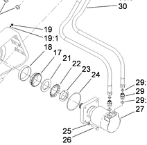 hydraulic motor part number 107-9350