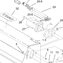 hydraulic motor part number 98-9084