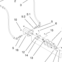 hydraulic motor part number 99-4423