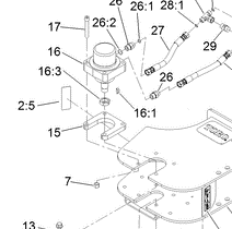 127-9603 - Reference Number 16 - Hydraulic Motor