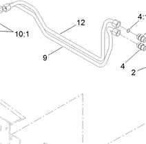 106-9310 - Reference Number 9 - Hydraulic Tube