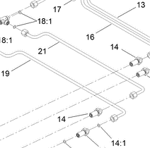 106-9317 - Reference Number 21 - Hydraulic Tube