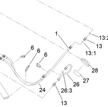 140-5724 - Reference Number 26 - Hydraulic Tube