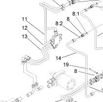 99-3025 - Reference Number 12 - Hydraulic Tube