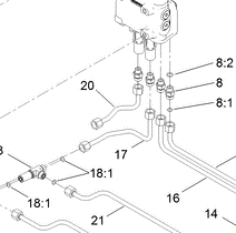 106-9313 - Reference Number 17 - Hydraulic Tube