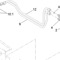 106-9311 - Reference Number 12 - Hydraulic Tube