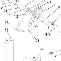 105-7879 - Reference Number 23 - Hydraulic Tube