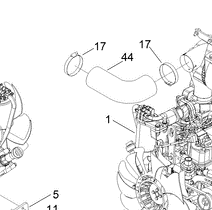 intake hose part number 144-4435