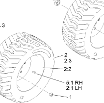 lug nut part number 242-50