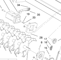 98-9070 - Reference Number 28 - Motor Mount