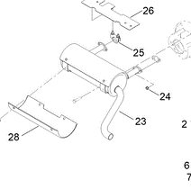 115-1509 - Reference Number 23 - Muffler