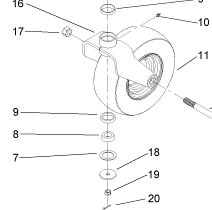 3297-3 - Reference Number 19 - Nut