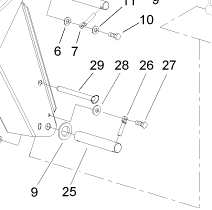 pivot pin part number 108-5664