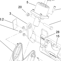 106-7689 - Reference Number 3 - Right Hand Pivot Plate