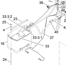 positive battery cable part number 122-2244