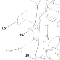 115-4865 - Reference Number 1:6 - Radiator Fill Decal