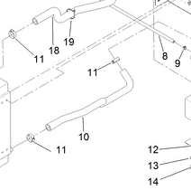 99-5042 - Reference Number 10 - Radiator Hose