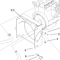 radiator shroud part number 100-2190