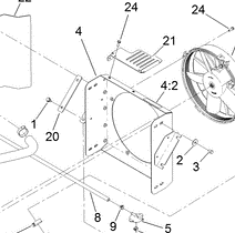 radiator mount part number 130-2832