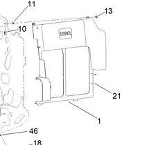 rear cover part number 140-6079-03