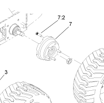 105-4056 - Reference Number 7 - Wheel Hub