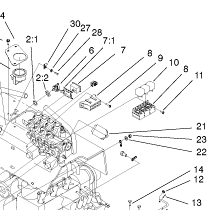 98-7249 - Reference Number 10 - Relay – toro dingo parts online