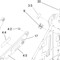 108-9716 - Reference Number 9 - Selector Decal