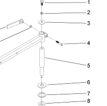 107-9432 - Reference Number 5 - Shaft