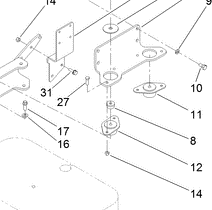 snubber mount part number 117-1859