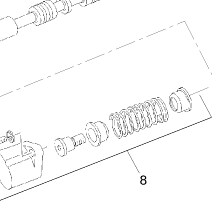 110-0050 - Reference Number 8 - Spool Positioner Kit – toro dingo parts ...