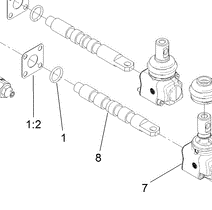 130-2839 - Reference Number 8 - Valve Spool