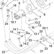 108-6315 - Reference Number 21 - Suction Hose