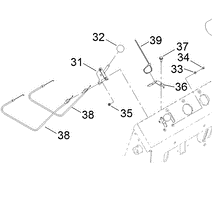 108-4679 - Reference Number 38 - Choke/Throttle Cable